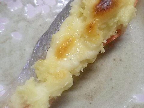 鮭のポテマヨチーズ焼き